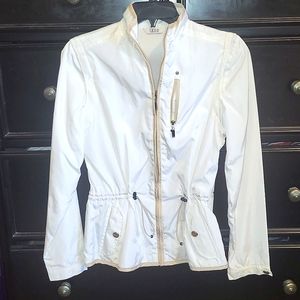 IZOD CREAM RAIN JACKET